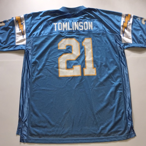 💕SOLD💕 San Diego Chargers #21 Tomlinson Jersey - Picture 2 of 2